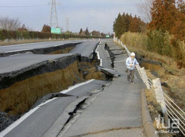 Восстановление дороги за 6 дней - дорога, ремонт, строительство, япония