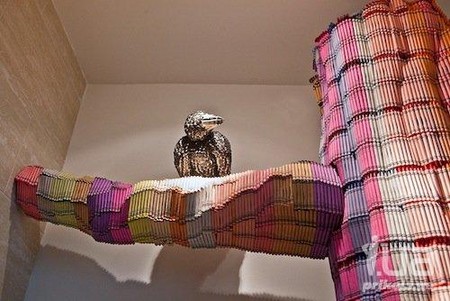Скульптуры из карандашей - инсталляция, карандаши, креатив, скульптуры из карандашей Скульптуры из карандашей - инсталляция, карандаши, креатив, скульптуры из карандашей